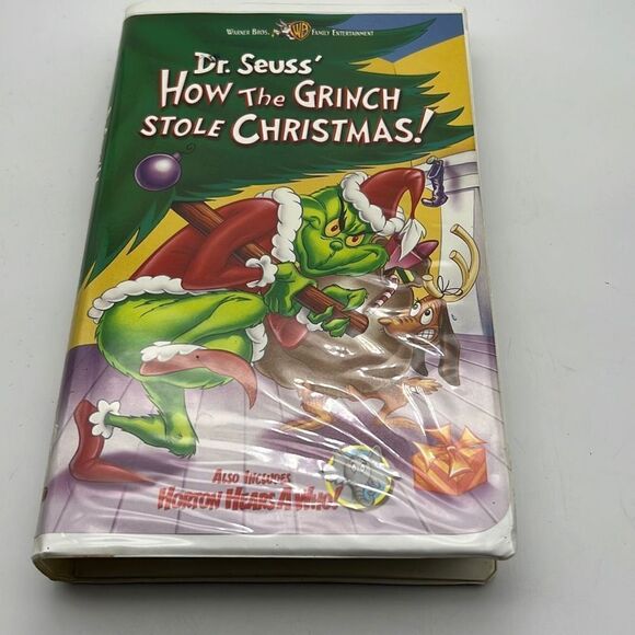 Dr. Seuss : How The Grinch Stole‎ Christmas! (VHS, 2000) Warner Bros - Picture 1 of 3